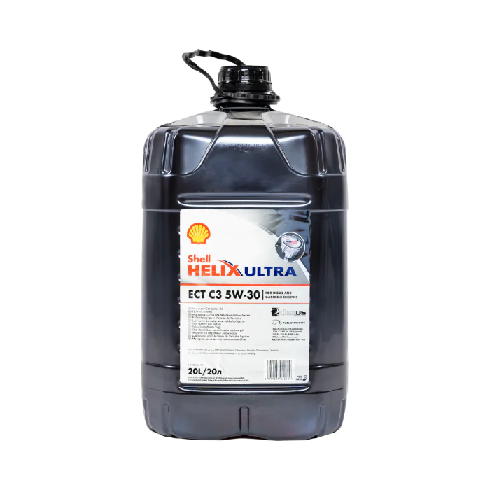 SHELL Helix Ultra ECT C3 5W-30 – Helsyntetisk Motorolje, 1 Stykk, SUN-631