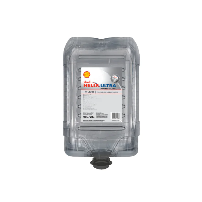 SHELL Helix Ultra Prof. AV-L 0W-20 – Fullsyntetisk Motorolje, 1 Stykk, SUN-646