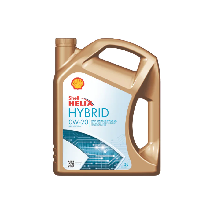 SHELL Helix Hybrid 0W-20 – Optimal Motorbeskyttelse, 1 Stykk, SUN-625