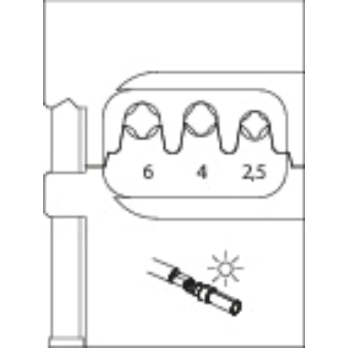 Gedore Blue Line, 8140-23, Modulinnsats, 1 stk, SGD-2078082