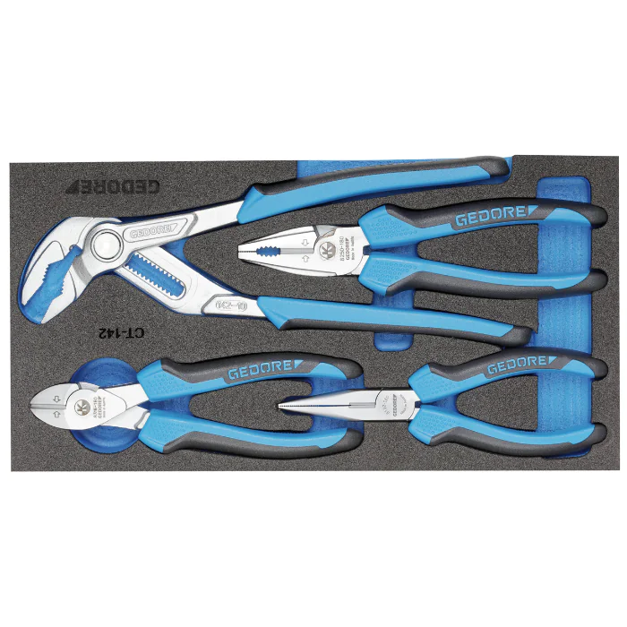 Gedore Blue Line 1500-serien sjekkverktøyinnsatssett (4-26 Stykk), SGD-309