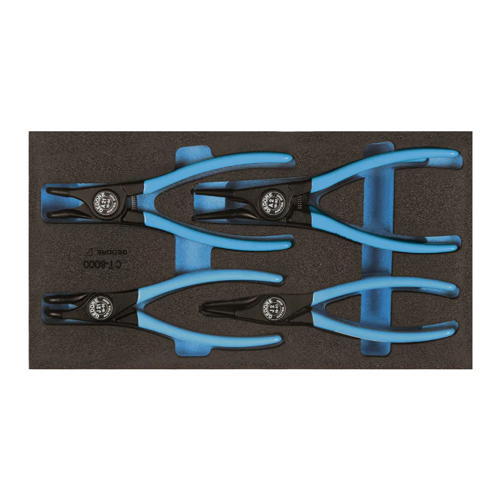 Gedore Blue Line, 1500 CT1-8000, låsetang i CT-modul, 1 sett, SGD-2309181