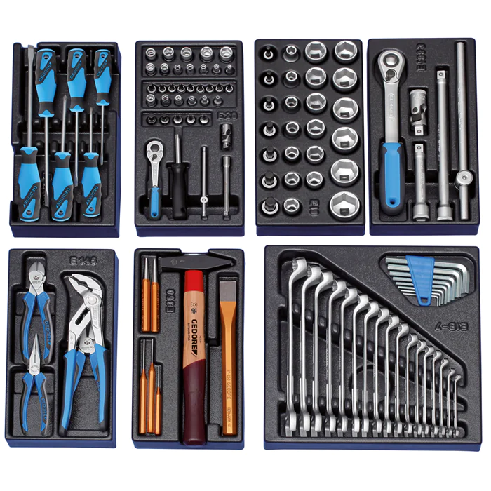 Gedore Verktøymodul – Allsidig Verktøysett, 1 Eske, SGD-313