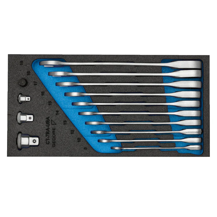Gedore Blue Line, 1500 CT1-7 RA, Check-Tool-innsats med sortiment, 1 sett, SGD-2327686