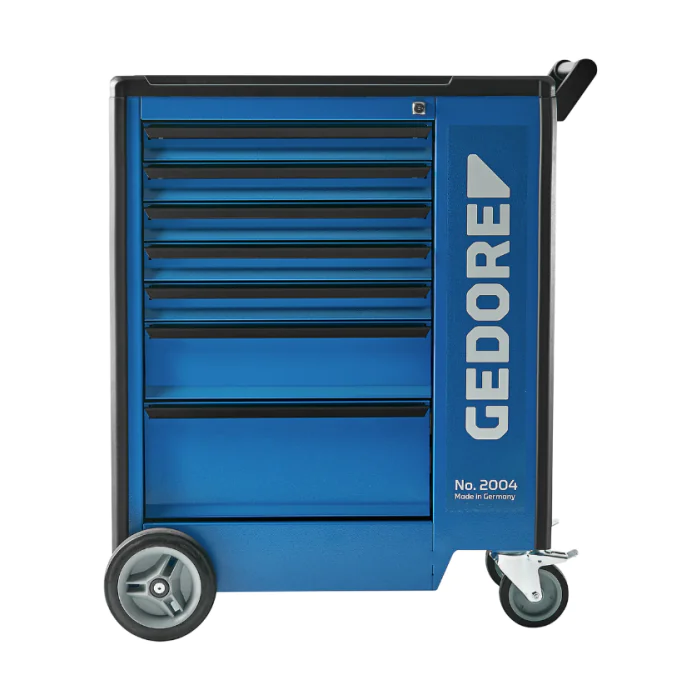 Gedore Blue Line, 2004 0511 E, Verktøyvogn med sikre låseskuffer, 1 stk., SGD-2827360