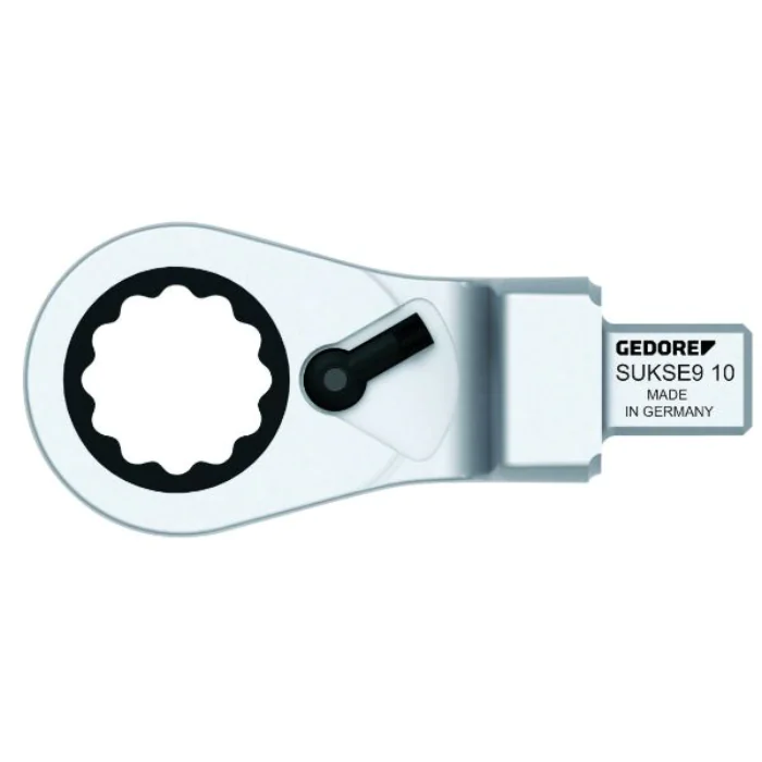 Gedore Høy Slitestyrke Socket Wrench 9x12 mm, 1 Stykk, SGD-493