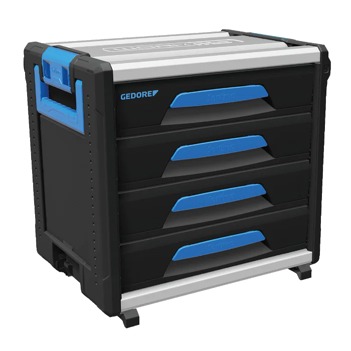Gedore Blue Line, 1110 WM 24, 4 skuffer H6, Verktøykasse Modul WorkMo W2, 1 sett, SGD-2954311