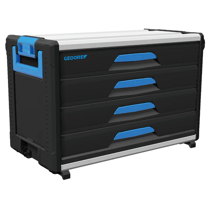 Gedore Blue Line, 1110 WM 34, 4 skuffer H6, Verktøykasse Modul WorkMo W3, 1 sett, SGD-2954346