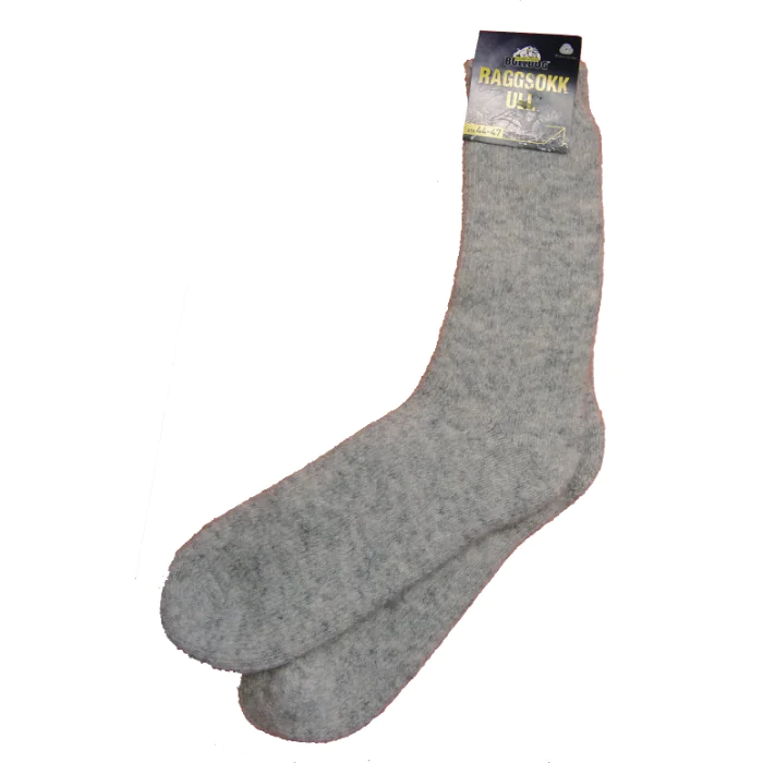 Bulldog Tykk Raggsokk - Solid Kvalitet (Grå, Størrelse 36-47), SBD-3095