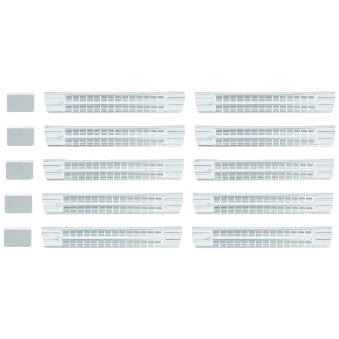 Gedore Blue Line, ES 1507 XL SF2-5, 2-stk langsgående skillesett med monteringsmateriale, 1 sett, SGD-3101274