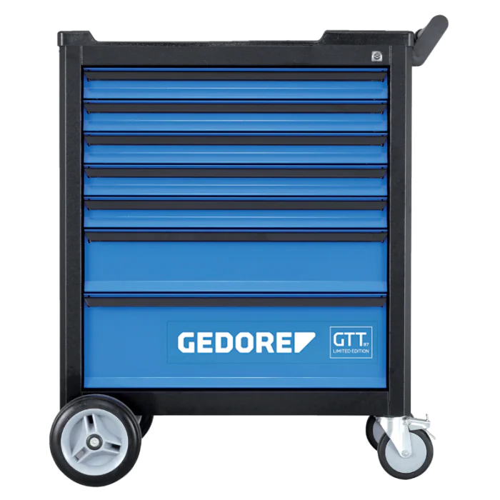 Gedore Blue Line, GTT B7, Verktøyvogn med 7 skuffer, 1 sett, SGD-3106659