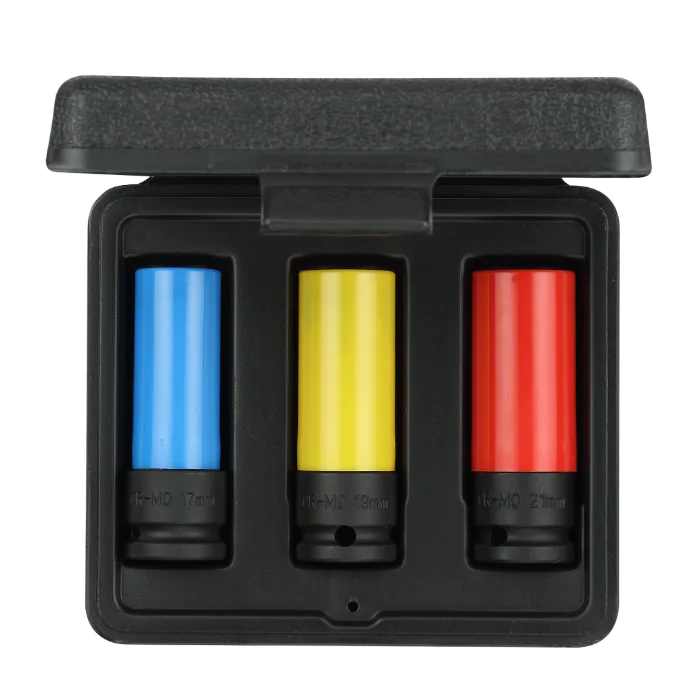 Gedore Red Line, R63043003, 3-stk støtkontaktsett 1/2 tomme, 1 sett, SGD-3300578