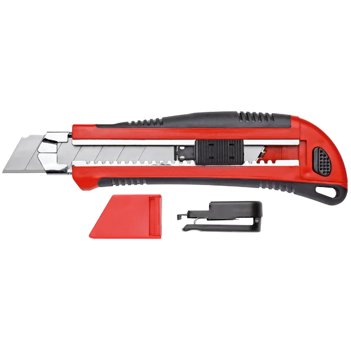 Gedore Red Line, R93200025, kutterkniv 5 blader, 25 mm med klips, 1 stk., SGD-3301605