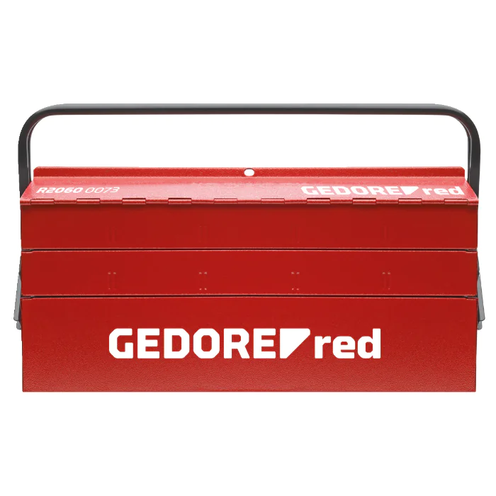 Gedore Red Line, R20600073, Verktøykasse 5 rom, 535x225x330 mm, 1 stk., SGD-3301658