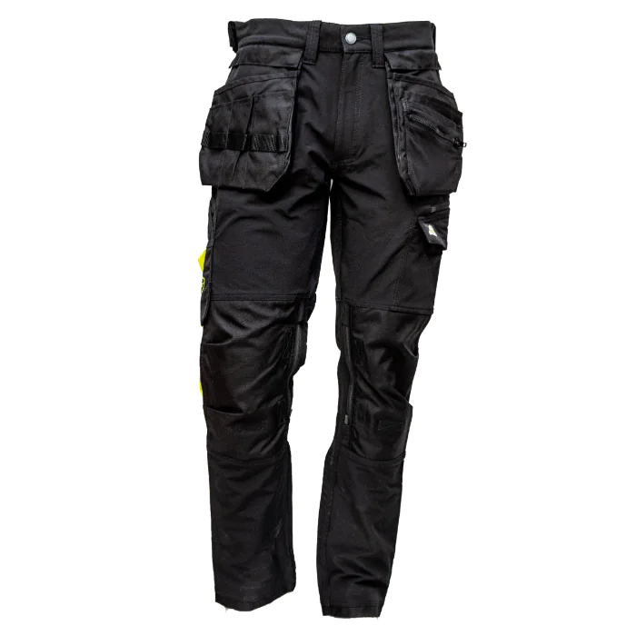 Bulldog BRAUT Stretchbukse – Lett og Komfortabel (Svart, Størrelser 42-68), SBD-5196