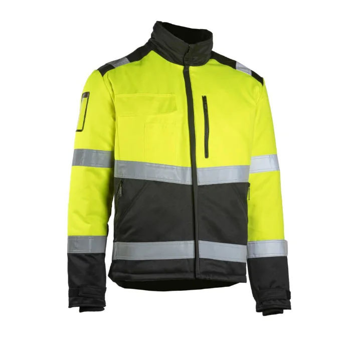 Dimex Safety Vinterjakke – Høy Synlighet, Vann- og Smussavvisende, 1 Stykk, SDM-6175R-Y