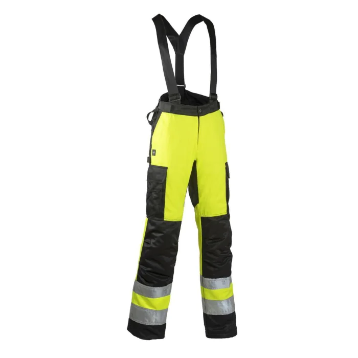 Dimex Vinterbukser Med Seler – Høy Synlighet, 1 Stykk, SDM-6176X