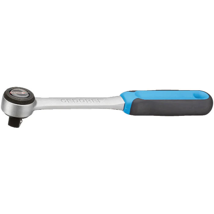 Gedore Blue Line, 3093 U-3, vendbar skralle 3/8 tommer 200 mm, 1 stk., SGD-6237090