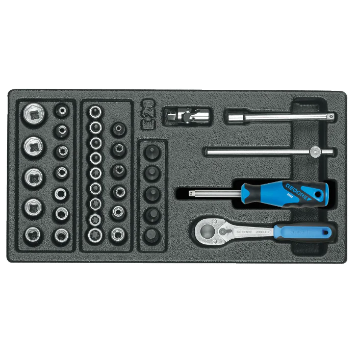 Gedore Blue Line, 1500 ES-20, Verktøymodul med Verktøysortiment, 1 sett, SGD-6626230