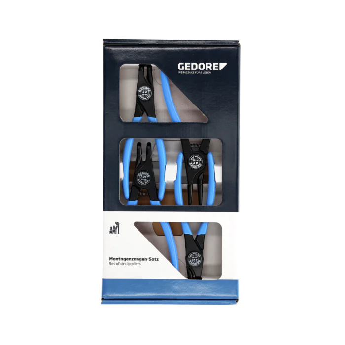 Gedore Blue Line, S 8000, 4-stk låsetangsett, 1 sett, SGD-6701030