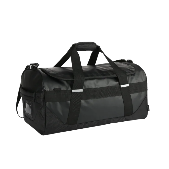 Tracker Duffel Bag – Sporty Design, Stort Hovedrom ( 916704, Svart, 1 Stykk, størrelse-50L )