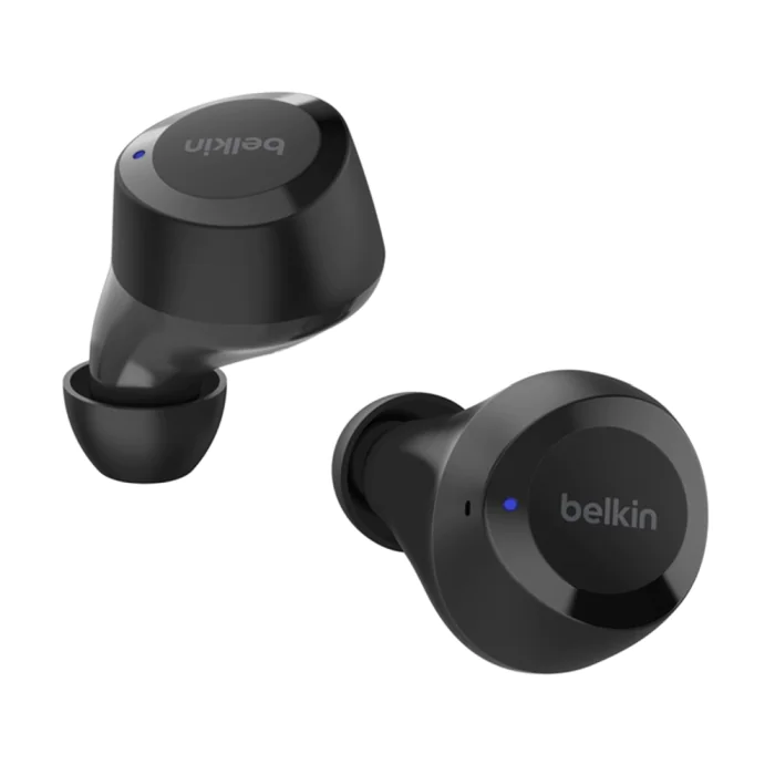 Belkin SoundForm Bolt Trådløse Ørepropper – Opptil 28 Timer Batterilevetid (BEL69295, 1 Eske)
