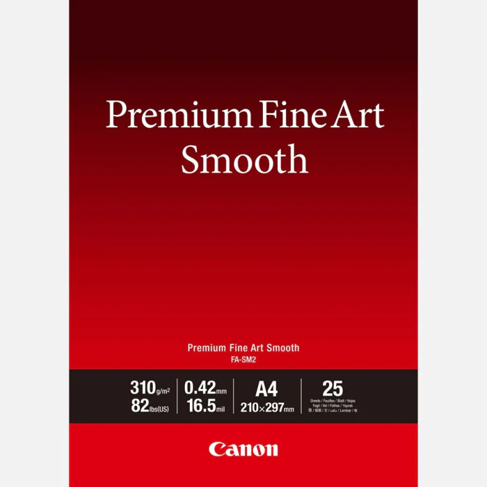 Canon FA-SM2 FineArt Premium Smooth Paper (A2, A3, A3+, A4), SDC-623