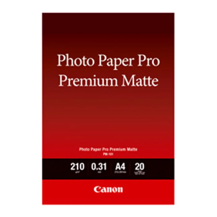Canon PM-101 Premium Matt Fotopapir (A2, A3, A3+, A4), SDC-625