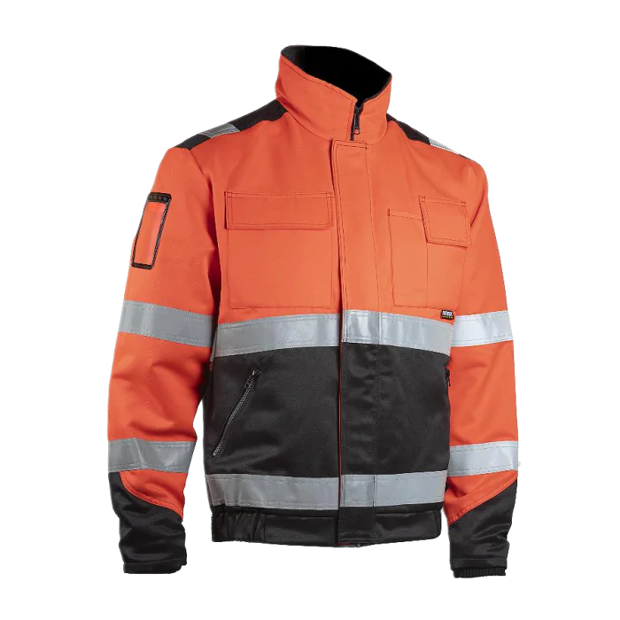 Dimex Sikkerhetsjakke – Refleks, Justerbar Passform, 1 Stykk, SDM-2250E