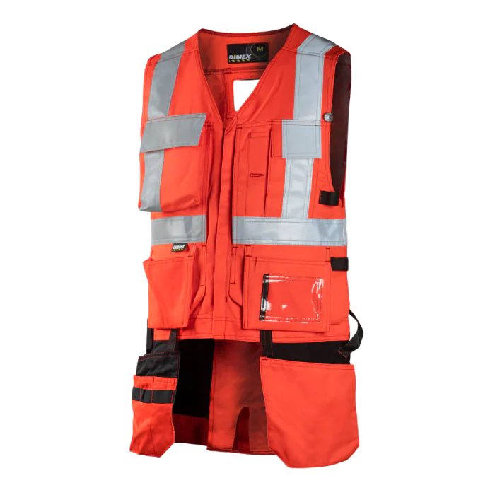 Dimex Høy-Syn Henging Lomme Verktøyvest – Slitesterk og Sikker, 1 Stykk, SDM-6320