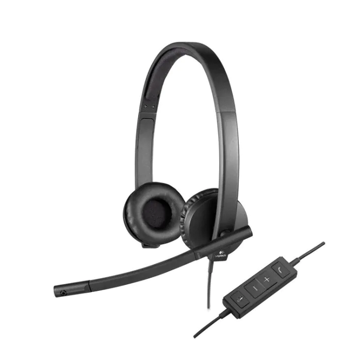 Logitech USB-hodesett H570e, Mono-Stereo, 1 Stykk, SEN-831