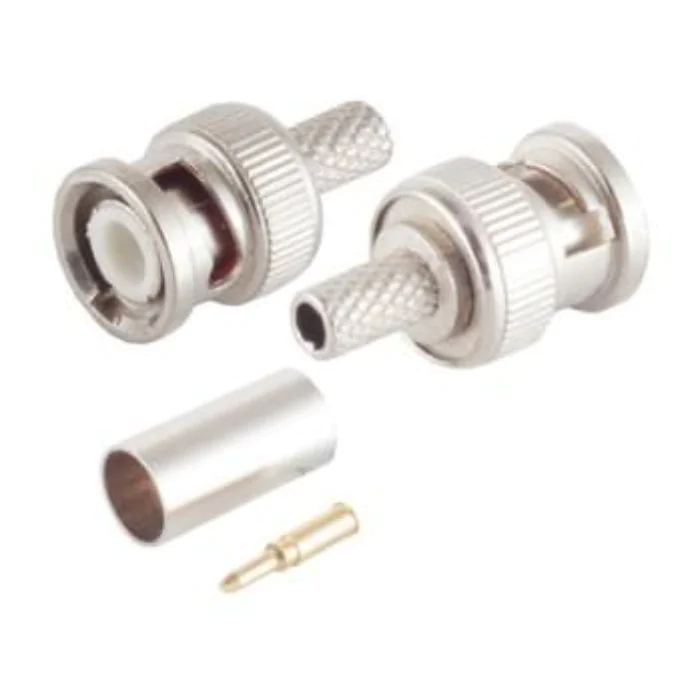 MicroConnect BNC krimpplugg for RG59, 1 Stykk, SEN-BNC59M