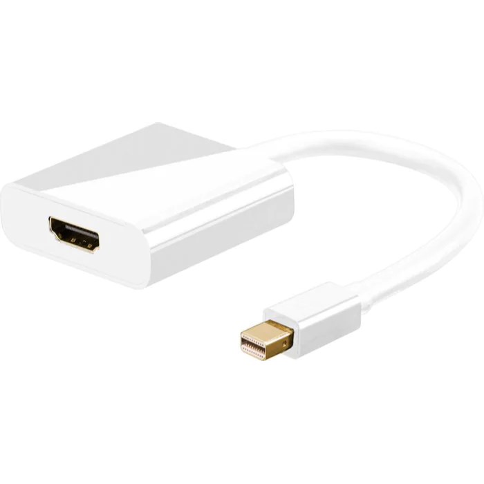 MicroConnect Mini DisplayPort 1.2 til HDMI-adapter med lydstøtte, 1 Stykk, SEN-386