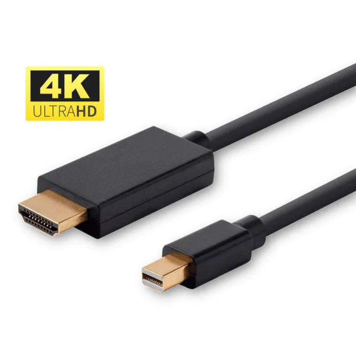 MicroConnect Mini DisplayPort 1.2 - HDMI-kabel, 4K (1-3m), 1 Stykk, SEN-277