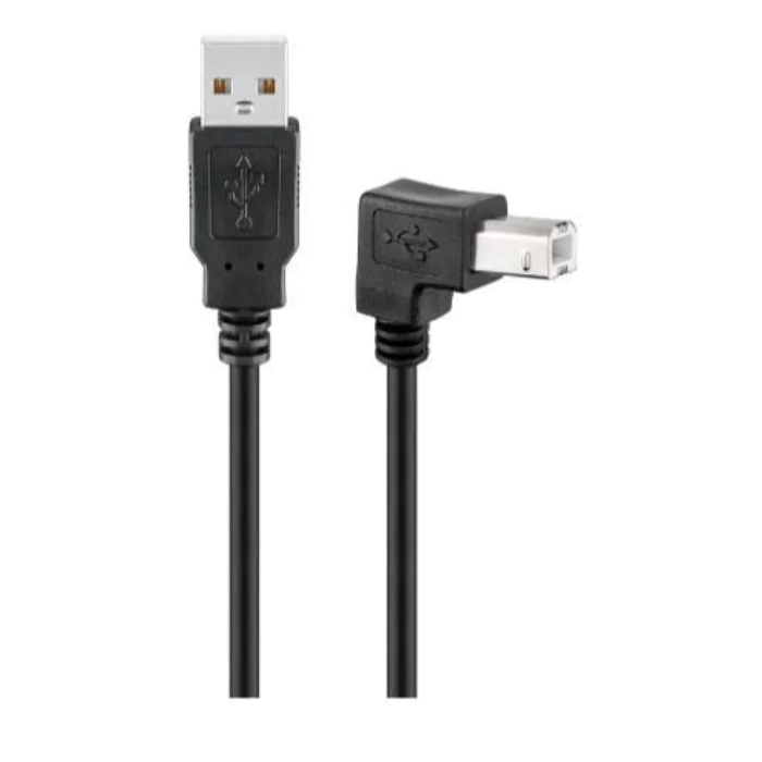 MicroConnect USB2.0 A-B-kabel, 0,5-3m, 1 Stykk, SEN-514