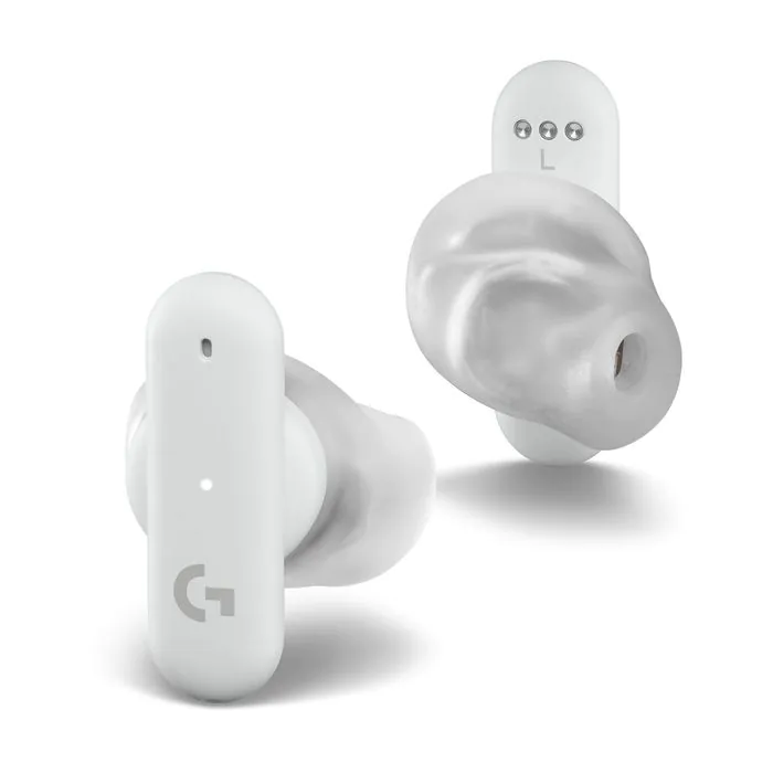 Logitech passer til True Wireless Stereo In-Ear Gaming Headset - Svart og hvit, 1 Stykk, SEN-822