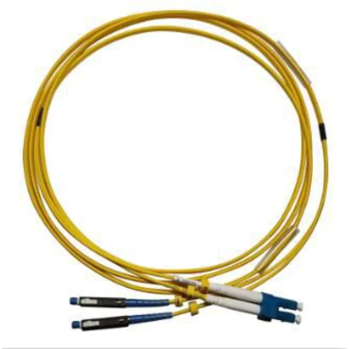MicroConnect optisk fiberkabel, LC-MU, duplex, gul, 1-5m, 1 Stykk, SEN-470