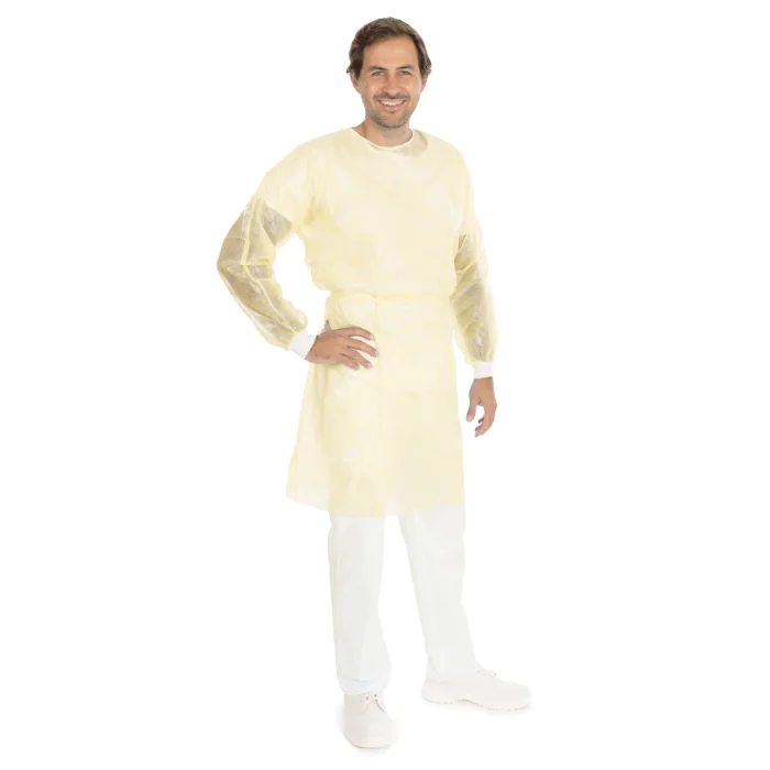 Hygonorm Gowns Light med borrelås | PP, PE delvis laminert, 10 x 10 Stykk, SFM-0128P