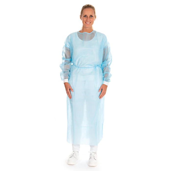 Hygonorm kjoler Eco med halsbånd | PP, PE delvis laminert, 10 x 10 Stykk, SFM-0126P