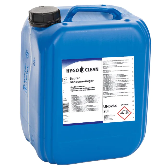 Hygoclean Acid Foam Cleaner, blå, 1 x 1 Stykk, SFM-31669