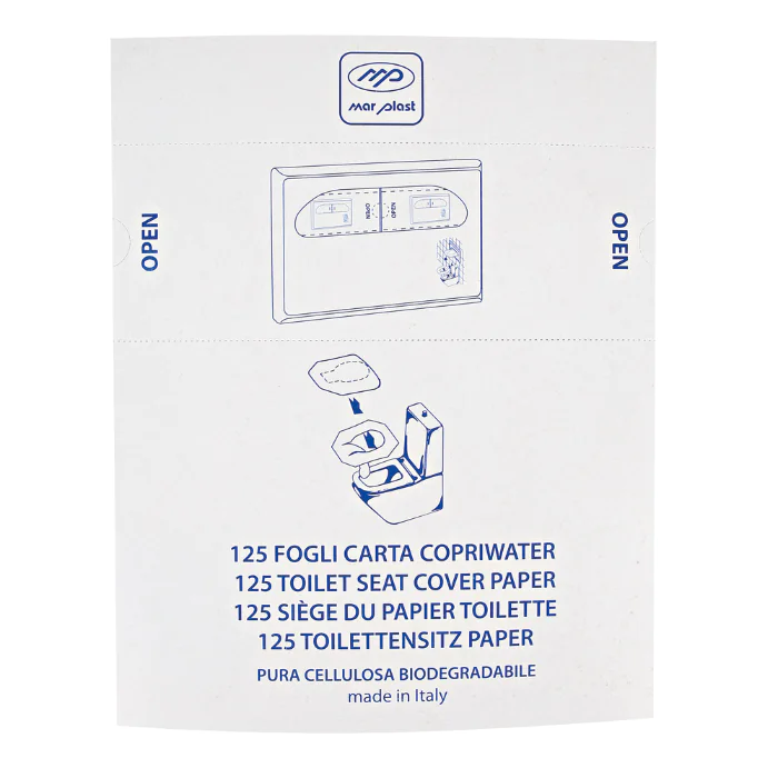 Franz Mensch Toalettsetetrekk | papir, hvit, 20 x 125 Stykk, SFM-32289