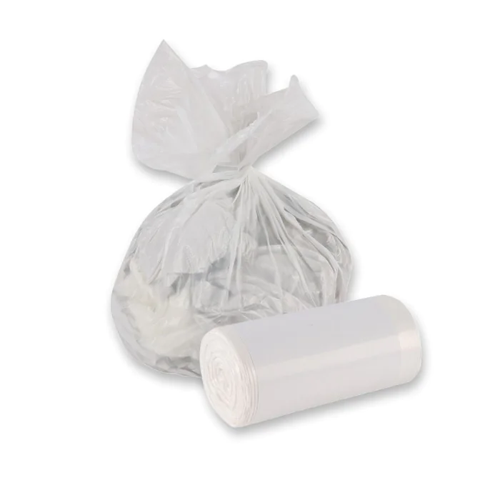 Hygoclean søppelsekker for kosmetikkbøtte, 10 l | HDPE, rull, hvit, 40 x 40 Stykk, SFM-32990