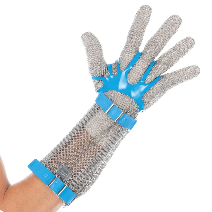 Hygostar Metal mesh hansker 15 cm mansjett, 1 x 1 Stykk, SFM-0827P