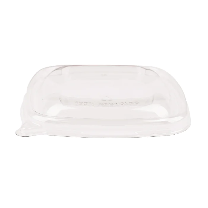 Franz Mensch Lokk til boller palmeblad, firkantet | rPET, gjennomsiktig, 10 x 50 Stykk, SFM-411414