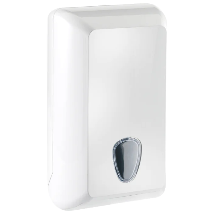 Franz Mensch Toalettpapirdispenser, interfold | plast, hvit, 6 x 1 Stykk, SFM-888821