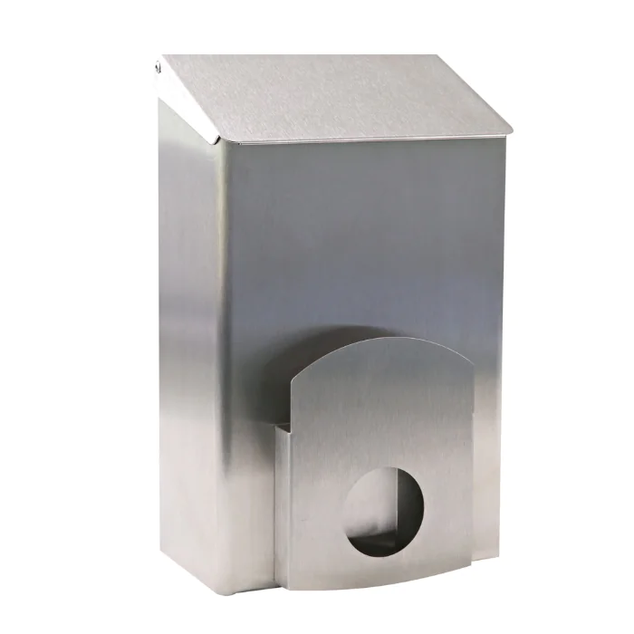 Hygoclean avfallsbeholder Hygiene Plus | rustfritt stål, sølv, 1 x 1 Stykk, SFM-88962
