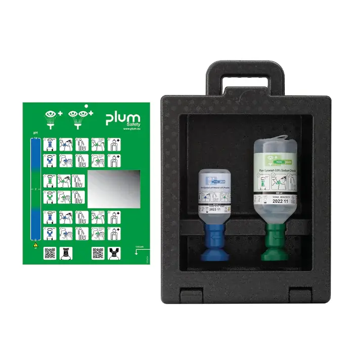 Plum iBox2 med pH nøytral og øyeskyll, gjennomsiktig, 1 x 1 Stykk, SFM-T4921