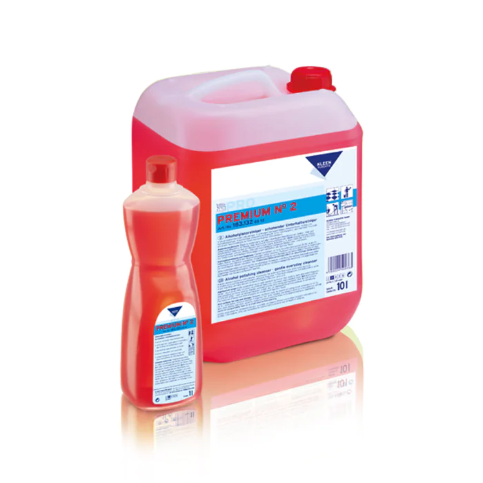 Kleen Purgatis Premium No 2, surt vedlikeholdsrengjøringsmiddel, 6 x 1 flaske, SFM-0788P