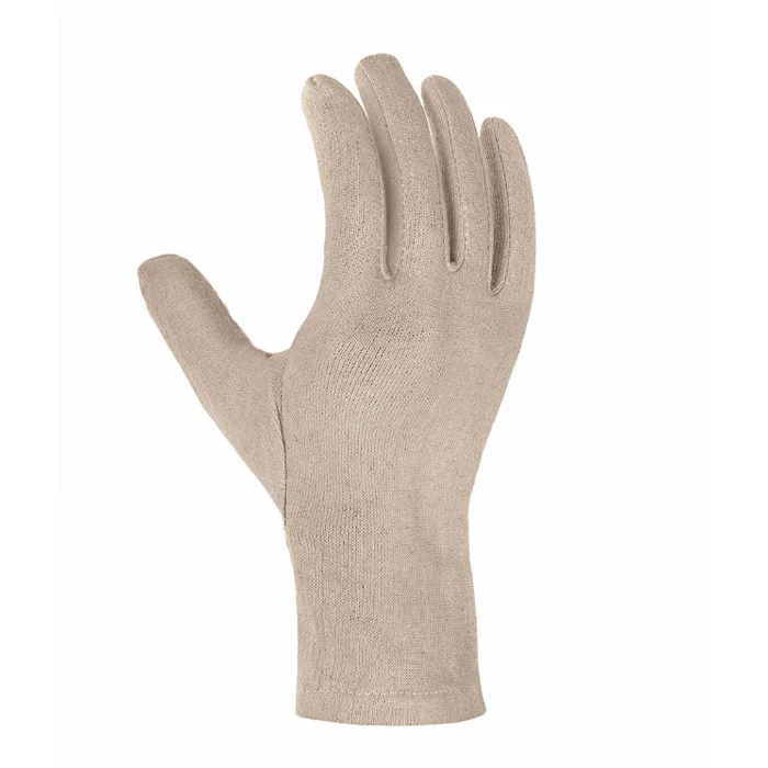 Franz Mensch bomull-jersey hansker 1580, medium, 1 x 12 par, SFM-1070P