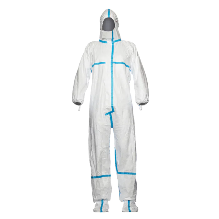 Dupont Tyvek 600 Plus beskyttende kjeledress CHA5, 100 x 1 Stykk, SFM-0617P